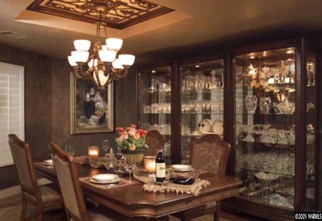 2464 East Lakeridge Reno, NV 89509 - Photo 4 of 9 a view of a dining room with furniture and chandelier