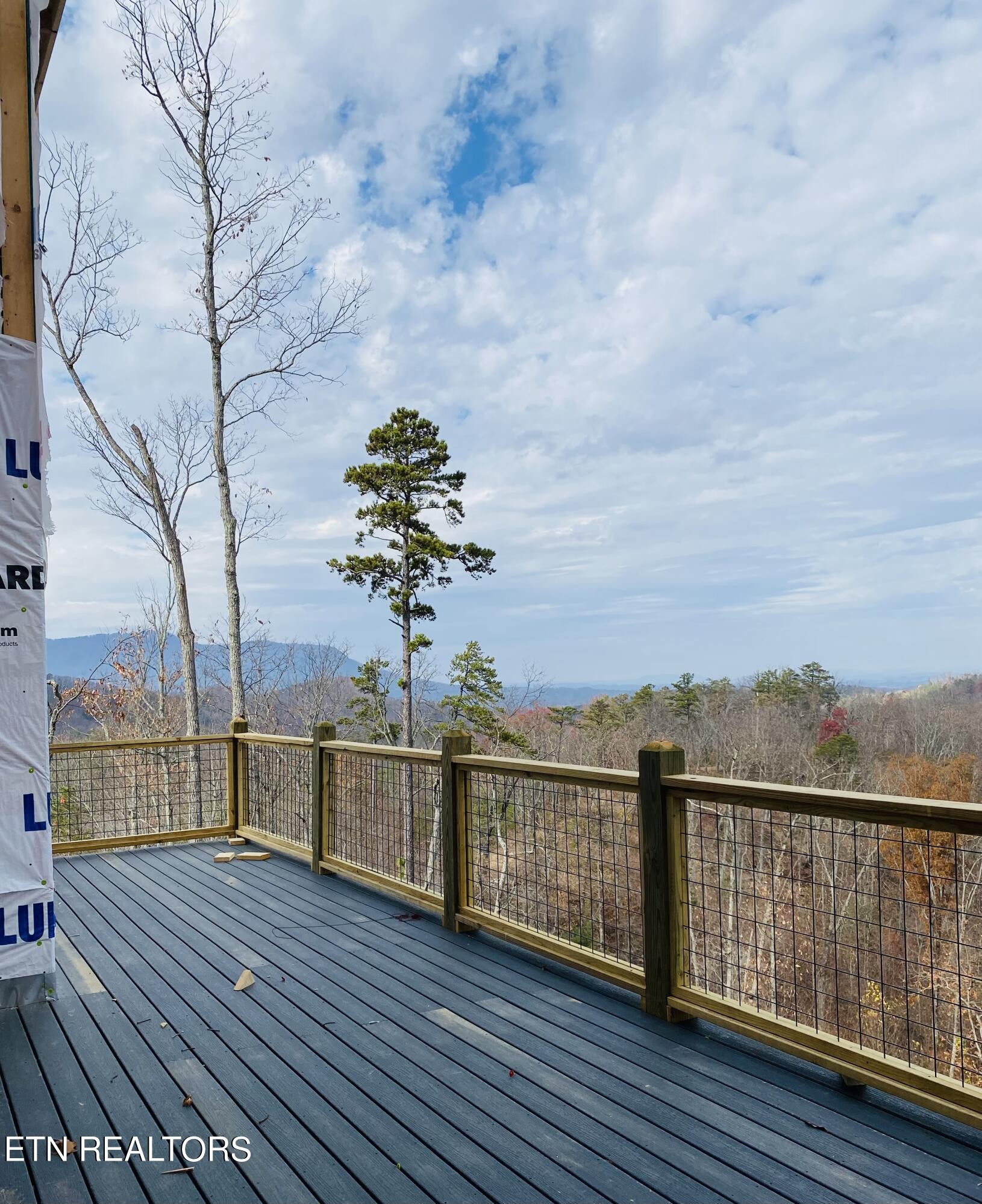2670 Cloud View Drive Sevierville, TN 37862 - Photo 28 of 47 a view of a balcony with wooden floor space