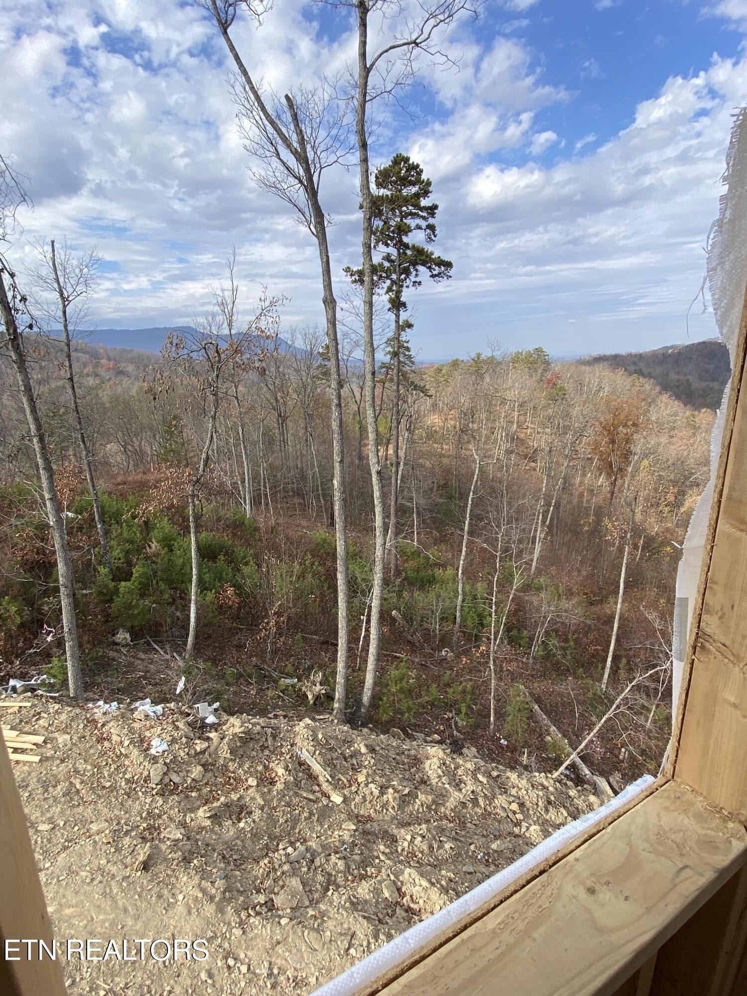 2670 Cloud View Drive Sevierville, TN 37862 - Photo 31 of 47 a view of a wooden floor with a trees in the background