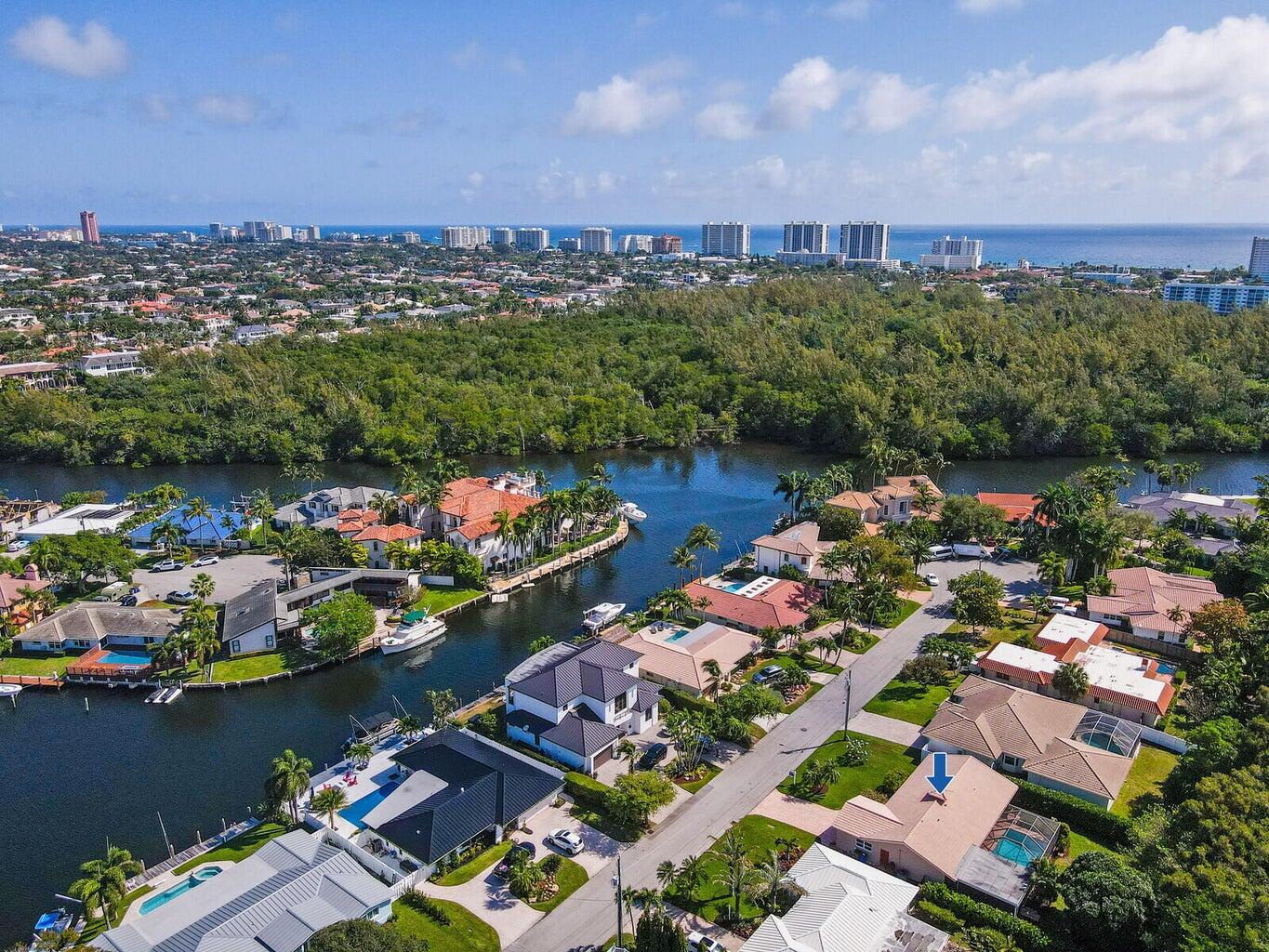 1104 Northeast 4th Drive Deerfield Beach, FL 33441 - Photo 33 of 37 Aerial