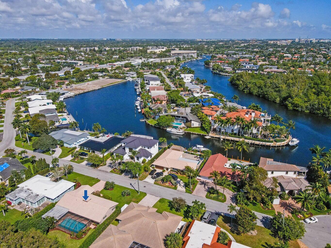 1104 Northeast 4th Drive Deerfield Beach, FL 33441 - Photo 35 of 37 Aerial
