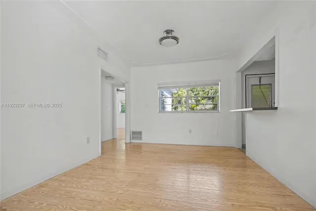 wooden floor in an empty room