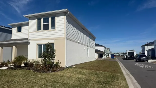a view of road and view of building