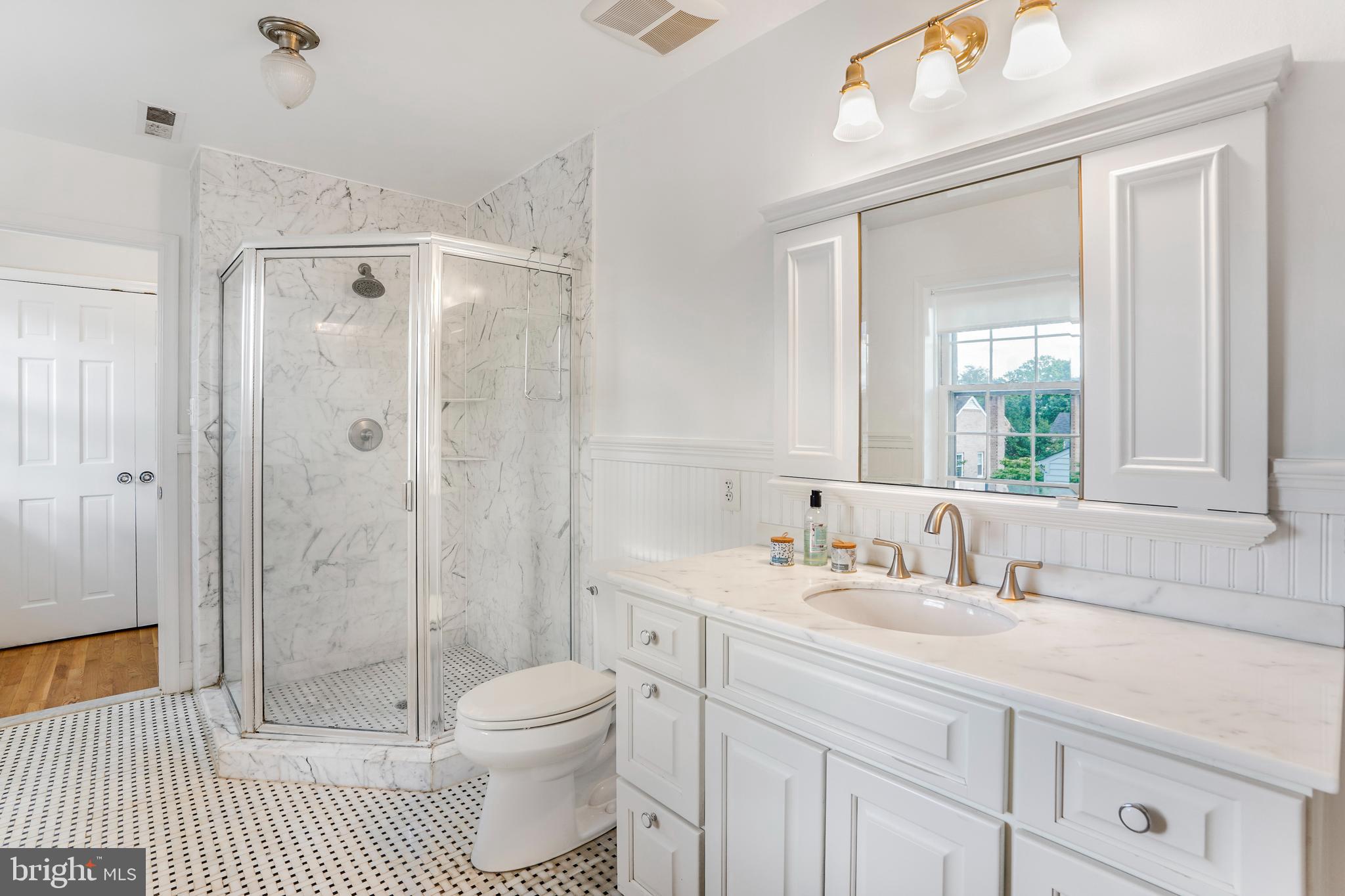 1218 Kensington Road McLean, VA 22101 - Photo 21 of 48 Primary Bath with Heated Floors