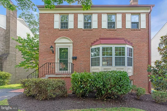 a view of a house with a big garden