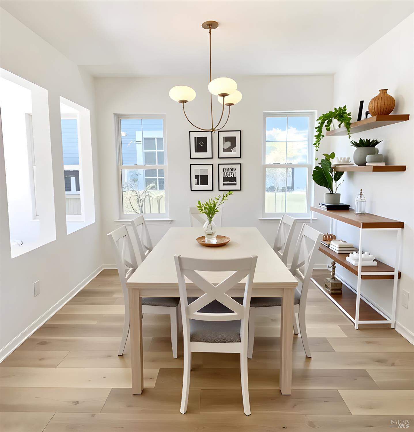 56 Waterside Circle San Rafael, CA 94903 - Photo 12 of 24 Bright and open dining room! (Virtually Staged)