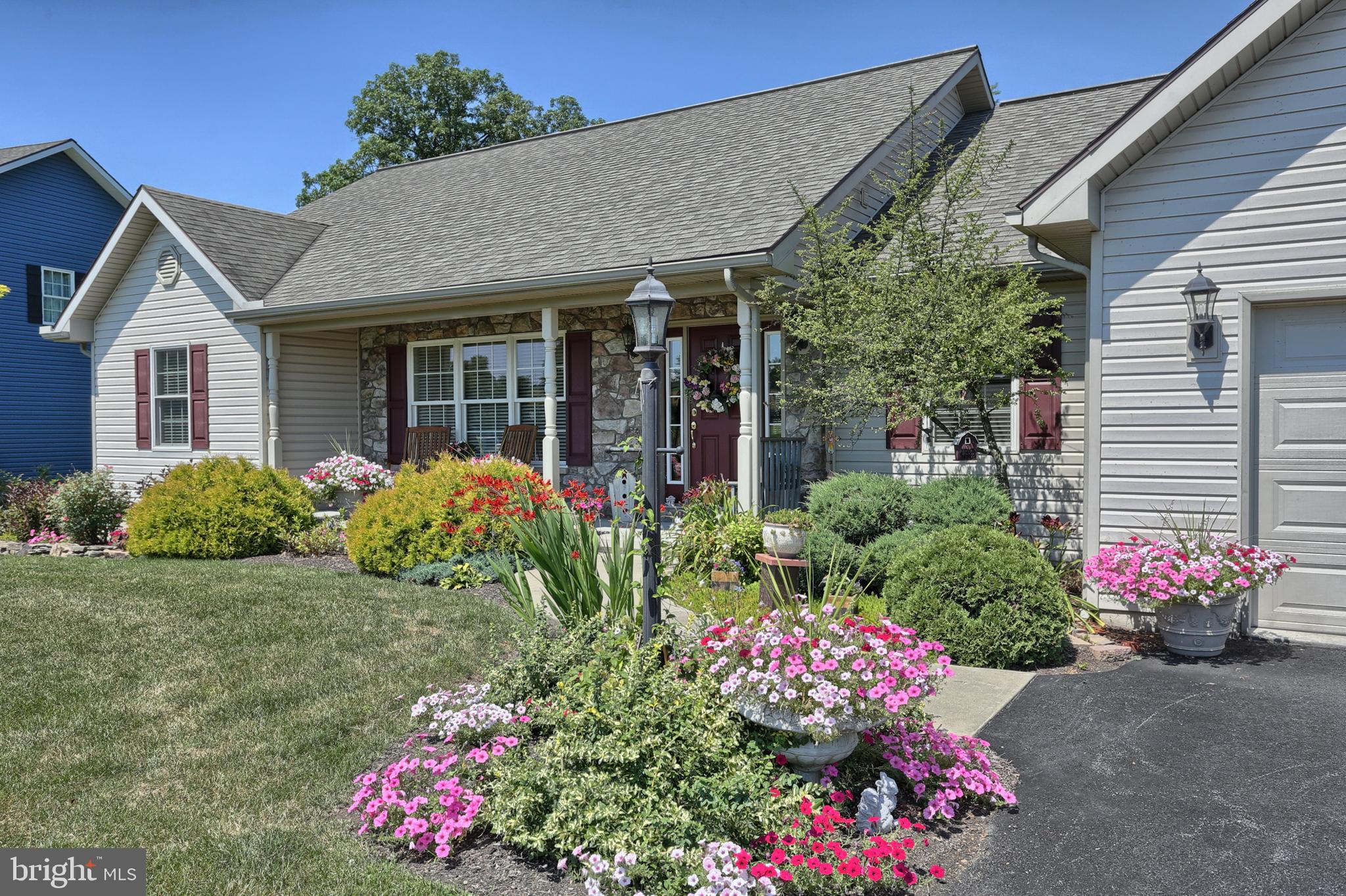 1508 Rolling Meadow Road Lebanon, PA 17046 - Photo 2 of 48 Front elevation with professional landscaping