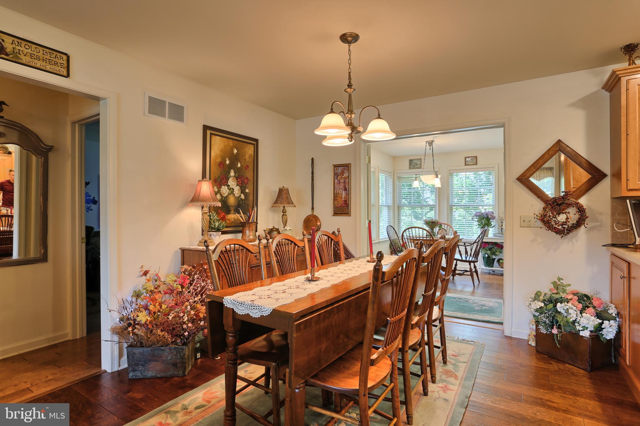 1508 Rolling Meadow Road Lebanon, PA 17046 - Photo 11 of 48 Dining are open to kitchen, LR, French doors to SR
