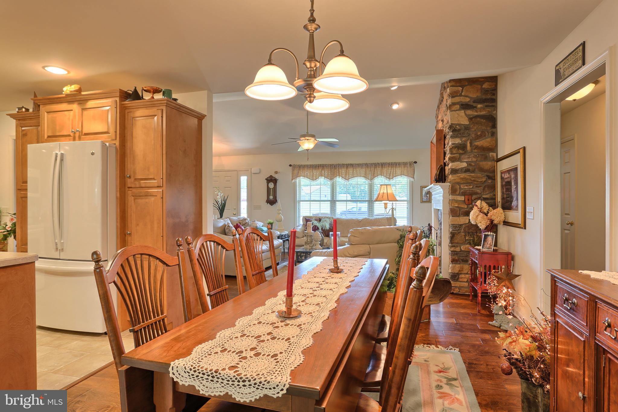 1508 Rolling Meadow Road Lebanon, PA 17046 - Photo 12 of 48 Dining are with updated flooring