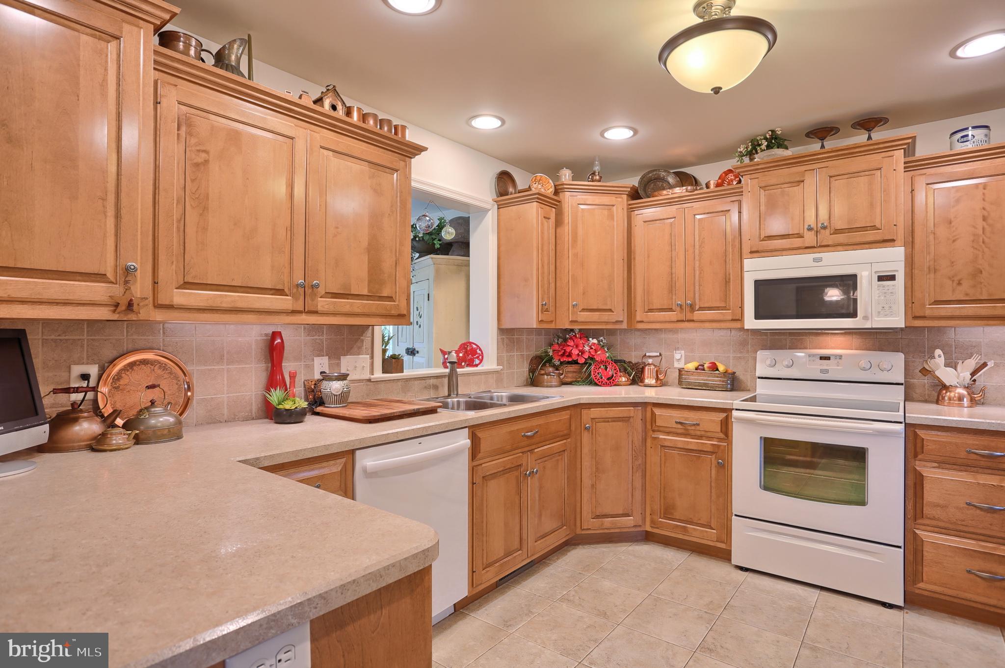 1508 Rolling Meadow Road Lebanon, PA 17046 - Photo 15 of 48 Kitchen are with double sink, updated flooring