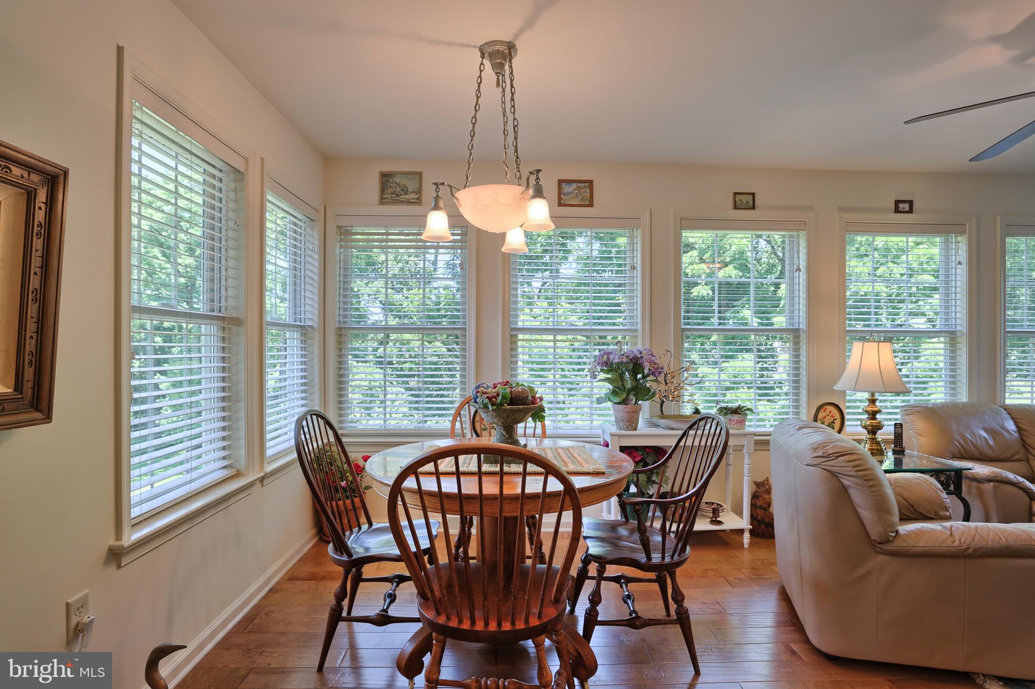 1508 Rolling Meadow Road Lebanon, PA 17046 - Photo 19 of 48 Sunroom with updated flooring, Dining area