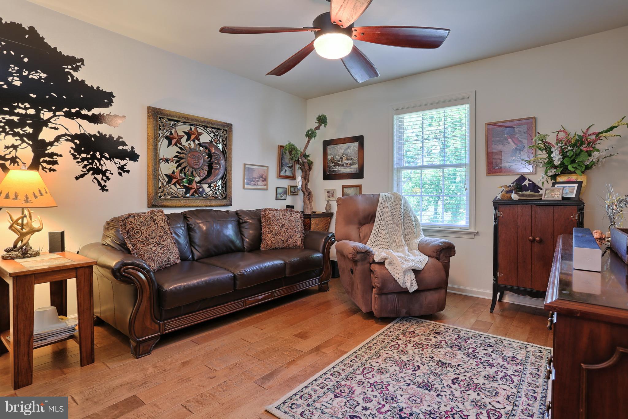 1508 Rolling Meadow Road Lebanon, PA 17046 - Photo 31 of 48 Bedroom 3 with updated flooring and ceiling fan