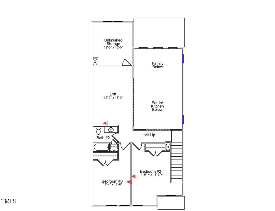 1109 Bell Heather Road, Unit 5 Durham, NC 27703 - Photo 25 of 35 2nd floor