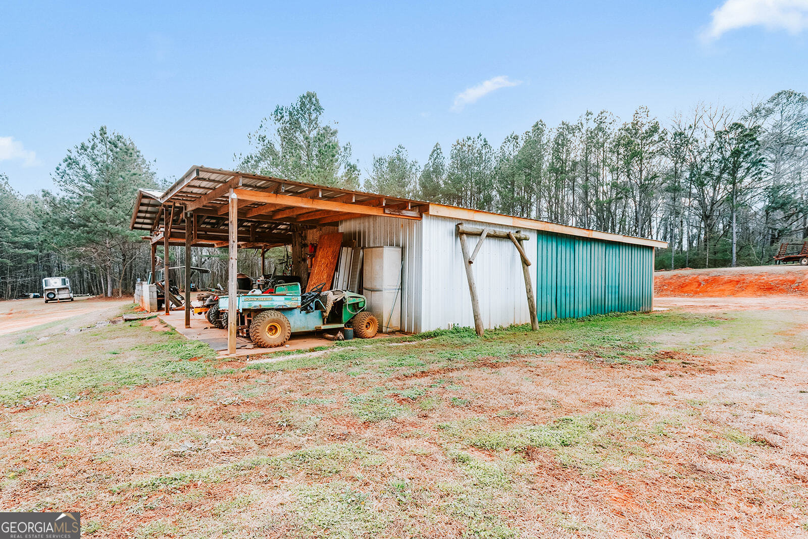 2820 Davis Academy Road Rutledge, GA 30663 - Photo 43 of 65 a view of a outdoor space with porch and garden