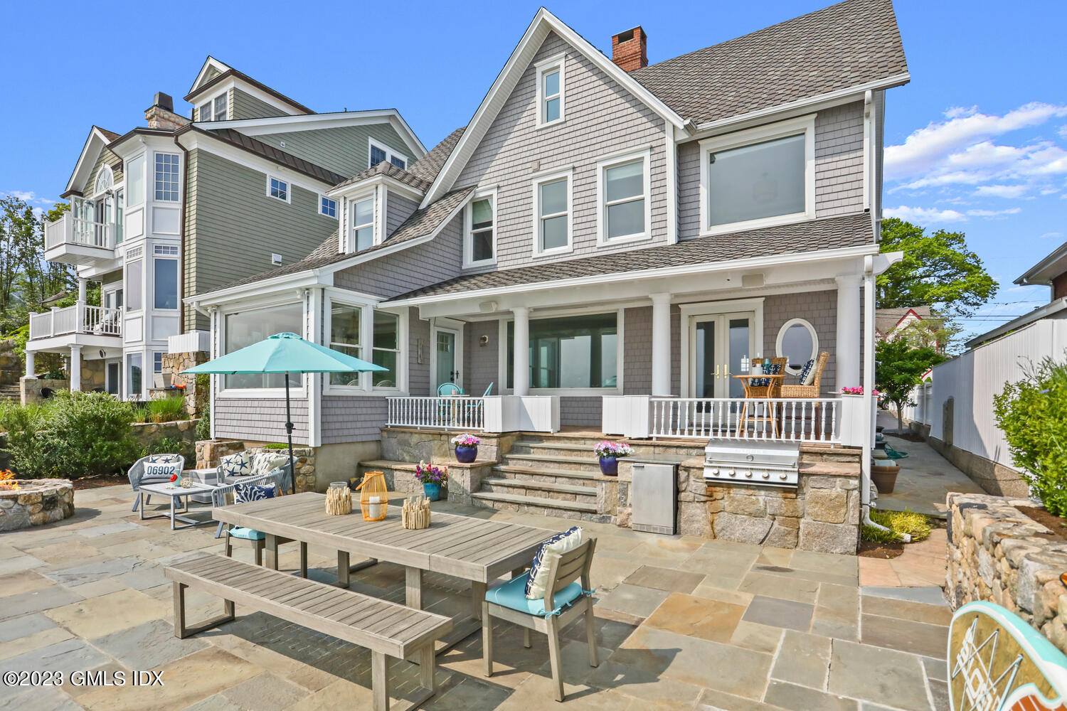 46 Ocean Drive North Stamford, CT 06902 - Photo 16 of 34 a view of house with a outdoor space
