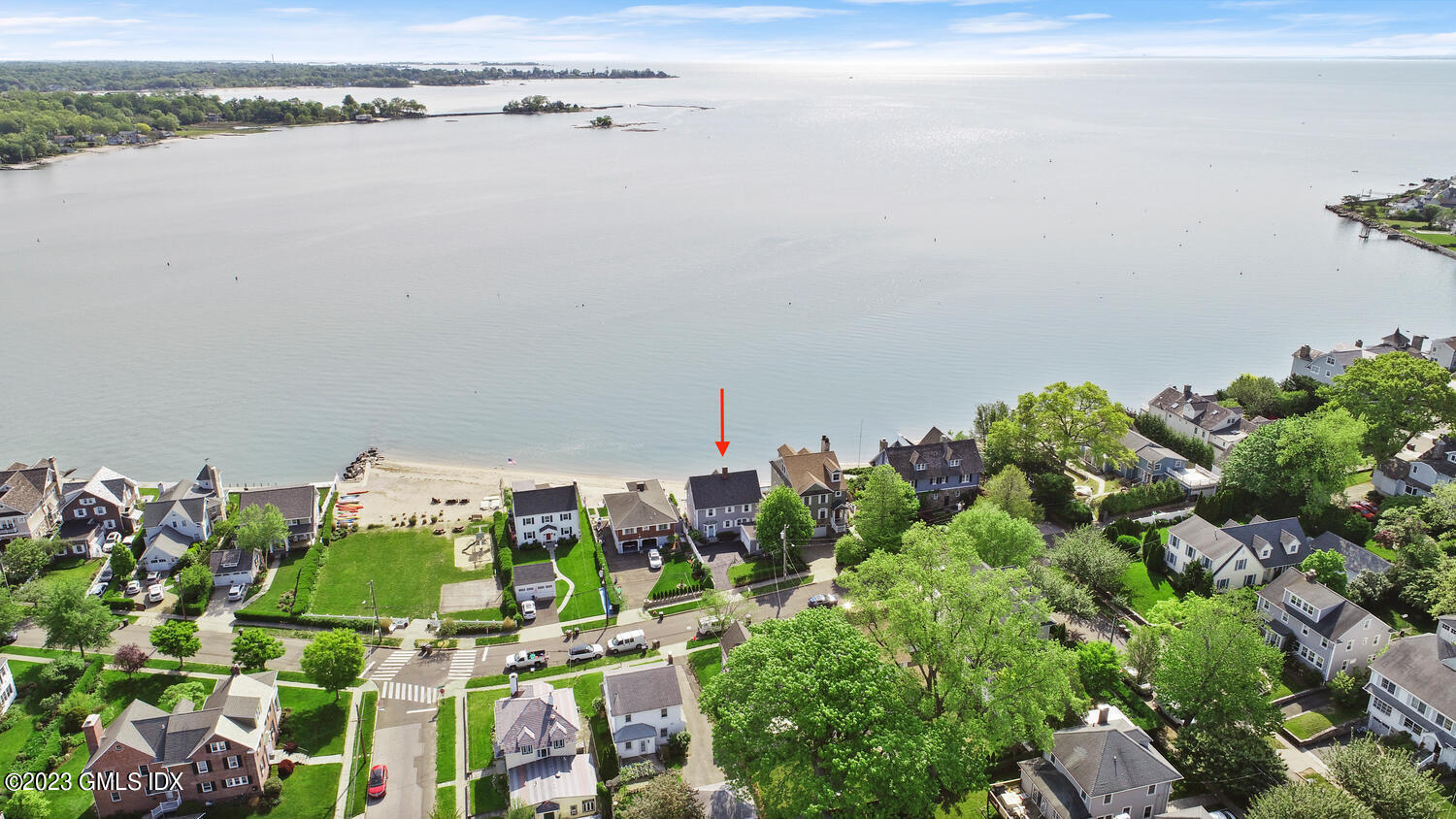 46 Ocean Drive North Stamford, CT 06902 - Photo 2 of 34 a outdoor space with lots of trees