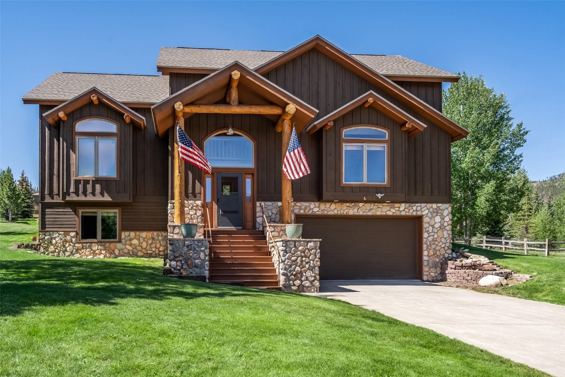 12 Raindance Trail Dillon, CO 80435 - Photo 35 of 47 a front view of a house with a yard
