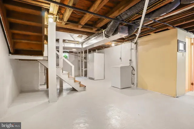 a view of under construction room and staircase