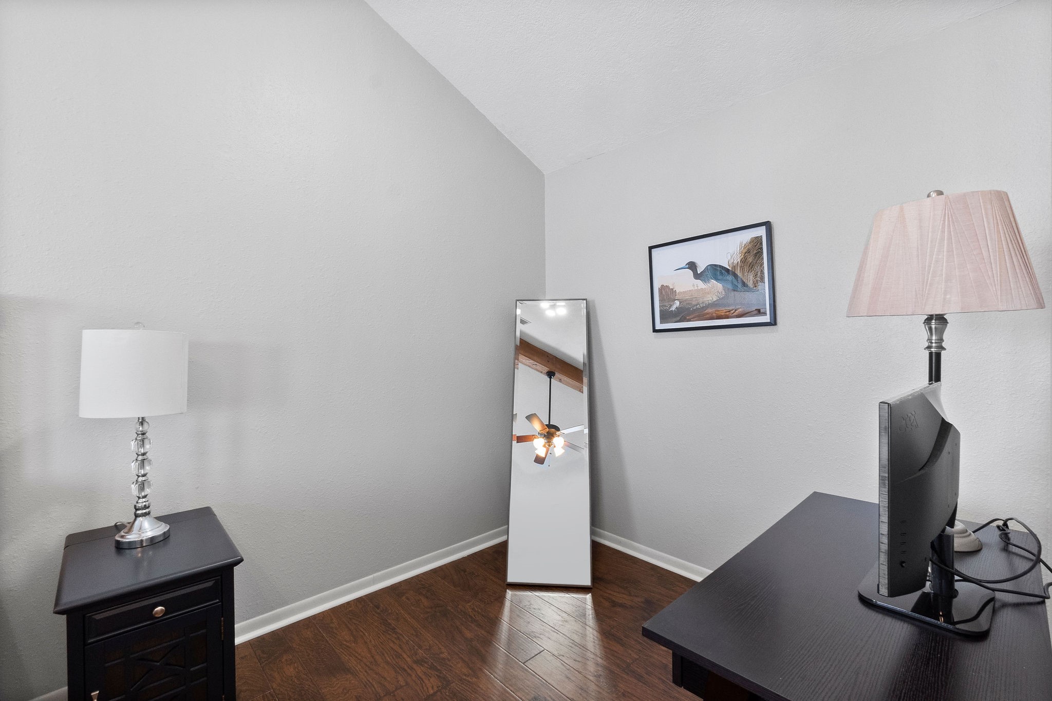 154 Point Drive Onalaska, TX 77360 - Photo 23 of 46 a view of a workspace with furniture and wooden floor