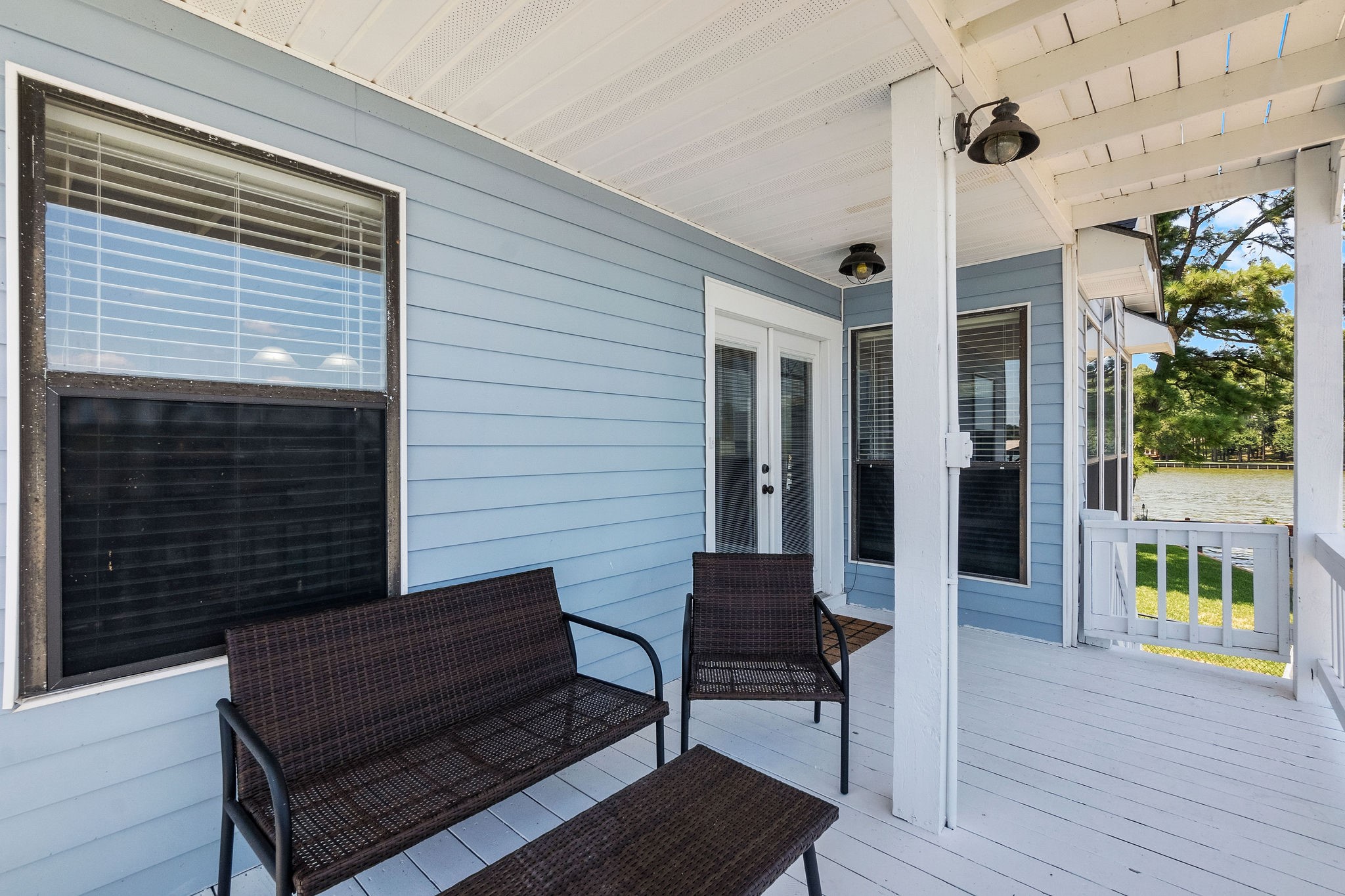 154 Point Drive Onalaska, TX 77360 - Photo 34 of 46 a view of a lounge chairs in the balcony