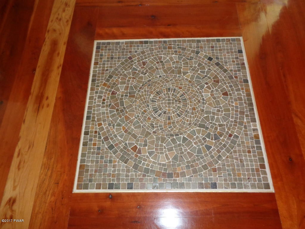 233 Springbrook Road Shohola, PA 18458 - Photo 49 of 54 46 Custom Mosaic in Entranceway