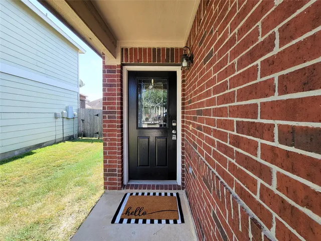a view of outdoor space and deck