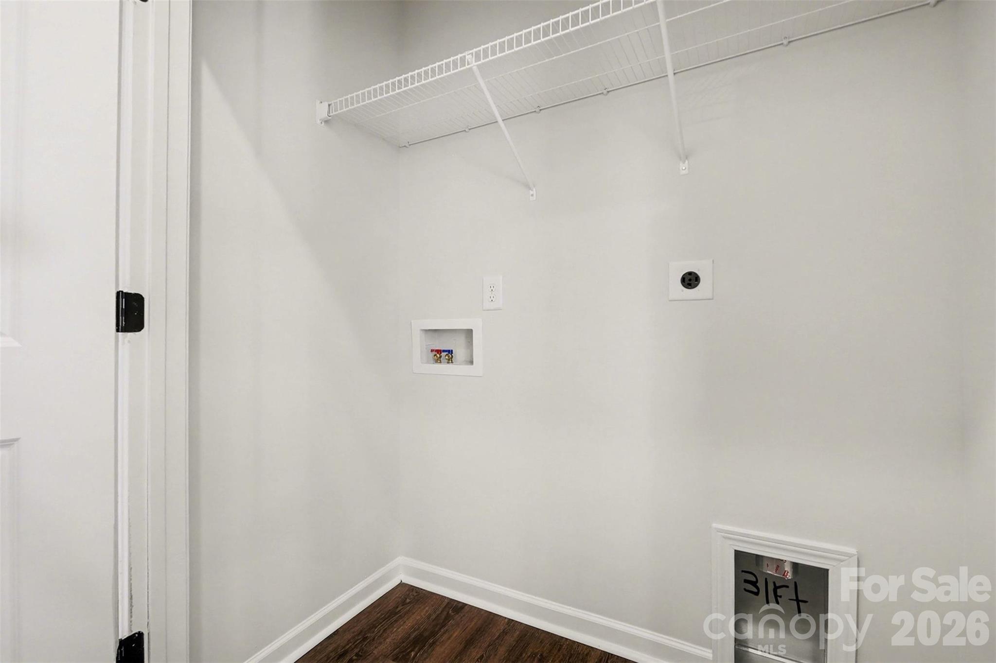 508 Mill Street Lowell, NC 28098 - Photo 22 of 27 a view of a small space with wooden floor