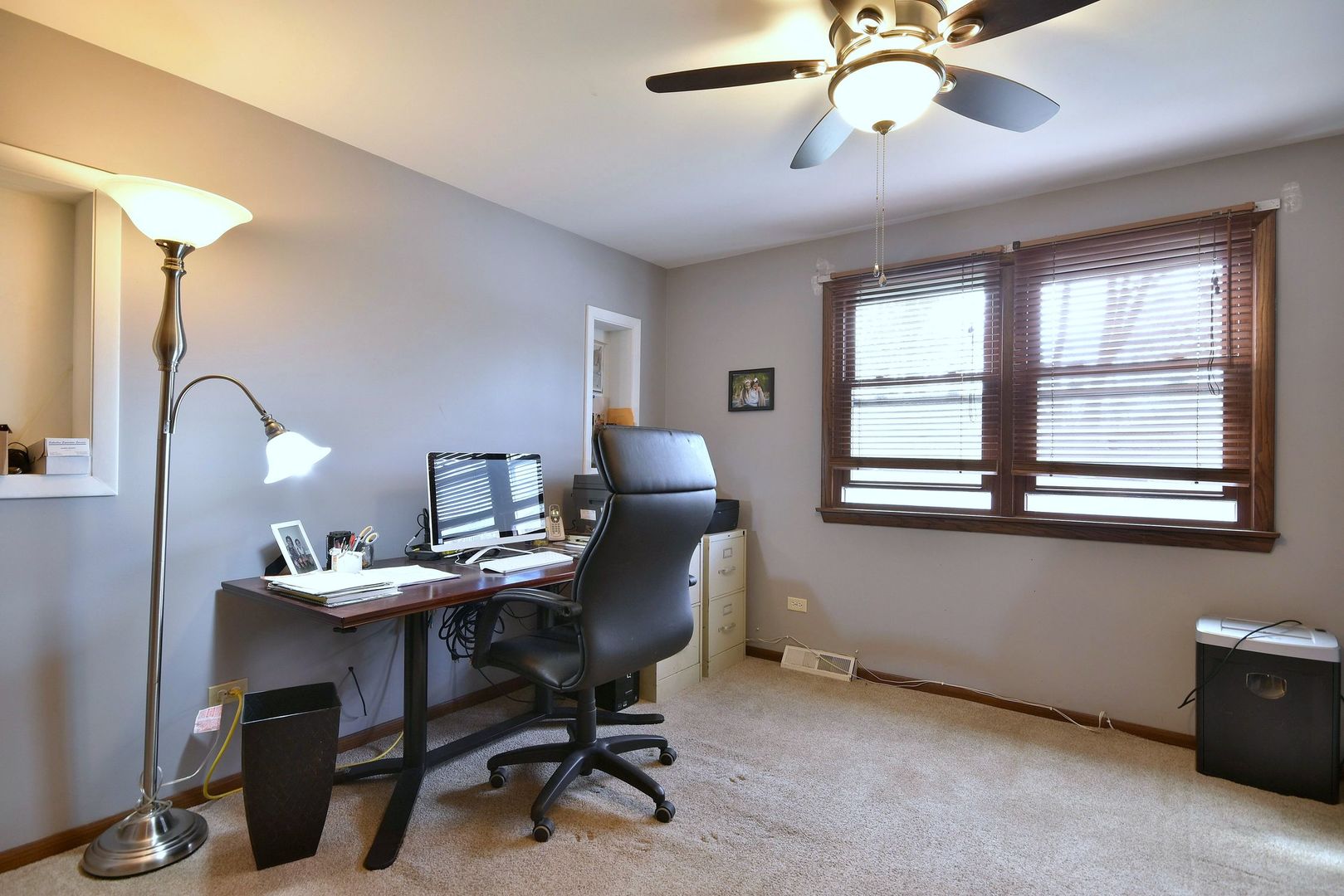 18824 Ruth Drive Mokena, IL 60448 - Photo 19 of 29 a workspace with chandelier