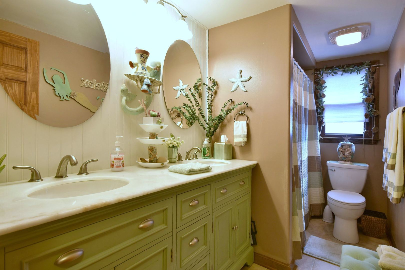 18824 Ruth Drive Mokena, IL 60448 - Photo 21 of 29 a bathroom with a double vanity sink mirror and toilet
