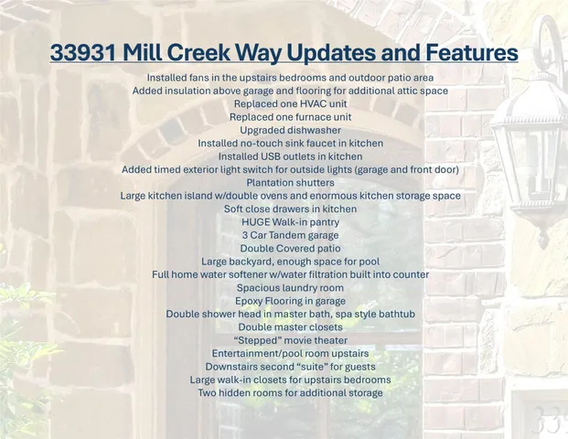 $660,000 | 33931 Mill Creek Way, Pinehurst, TX 77362