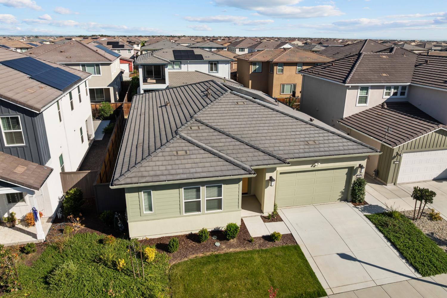 4236 Bellwether Way Sacramento, CA 95835 - Photo 2 of 57 an aerial view of a house with a yard