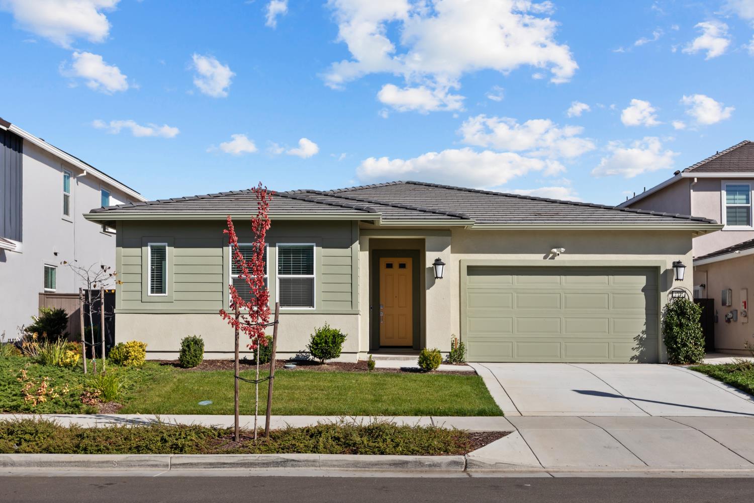 4236 Bellwether Way Sacramento, CA 95835 - Photo 4 of 57 a front view of a house with a yard