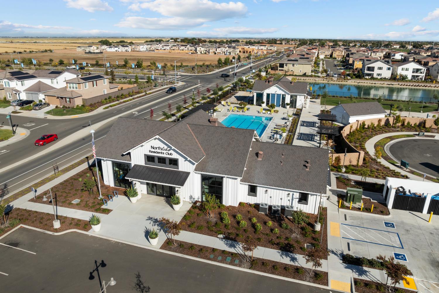 4236 Bellwether Way Sacramento, CA 95835 - Photo 45 of 57 an aerial view of residential houses with outdoor space