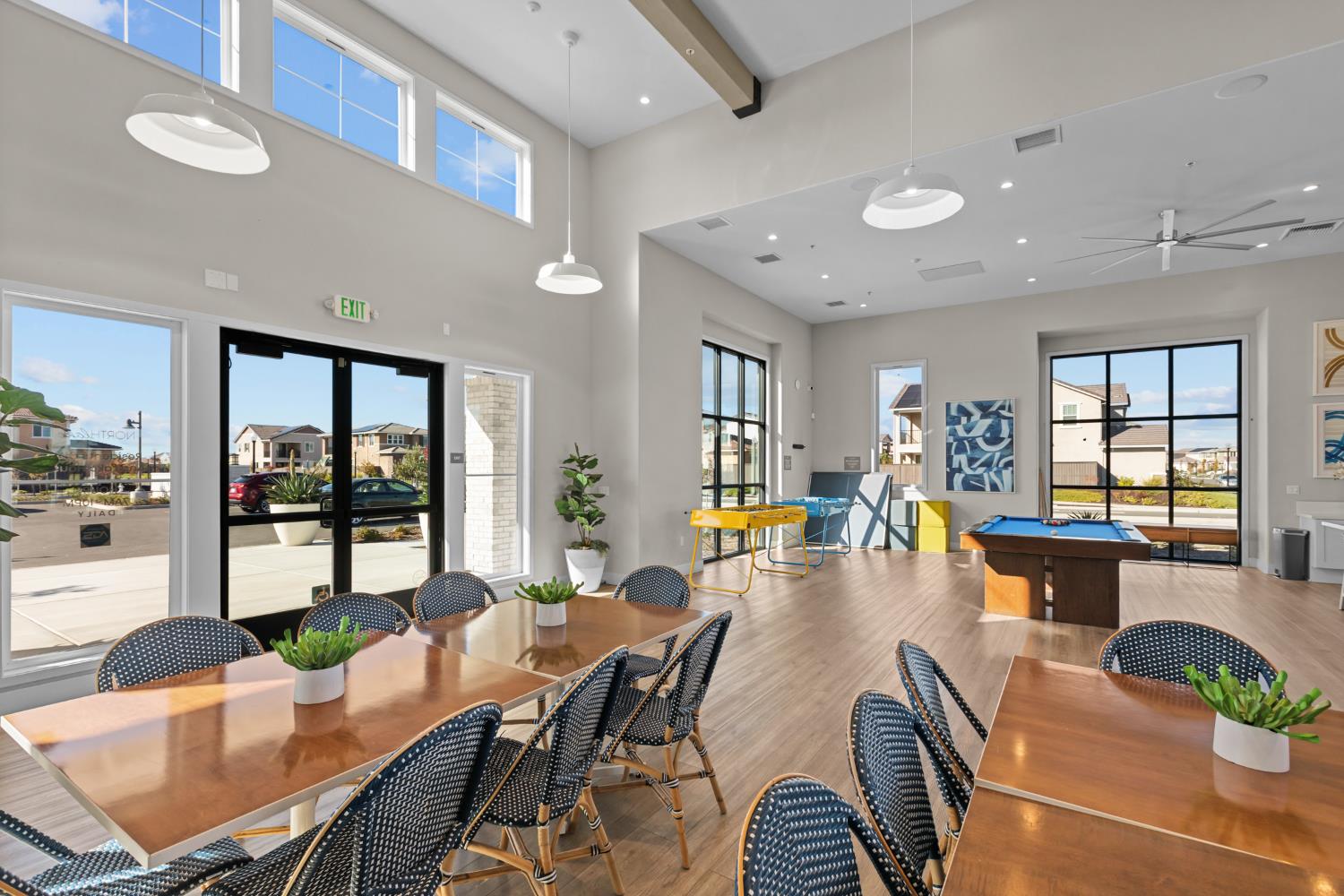 4236 Bellwether Way Sacramento, CA 95835 - Photo 55 of 57 a view of a dining room with furniture window and outside view