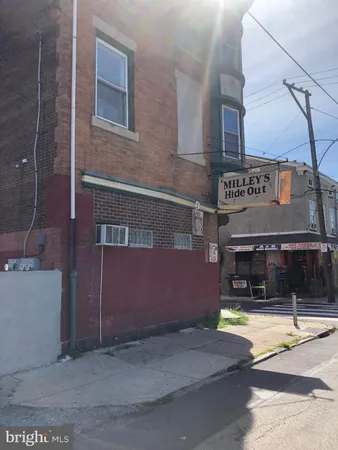 a view of building with entrance door