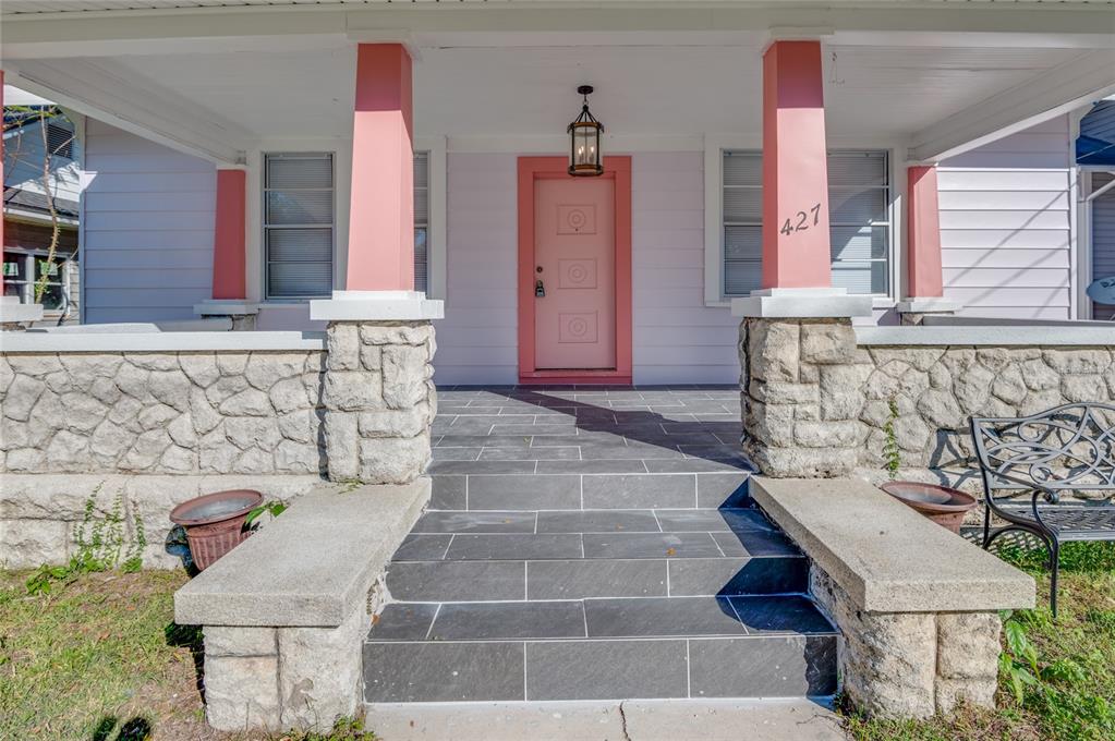 427 East Washington Avenue Eustis, FL 32726 - Photo 5 of 42 a bathroom with a bathtub and shower