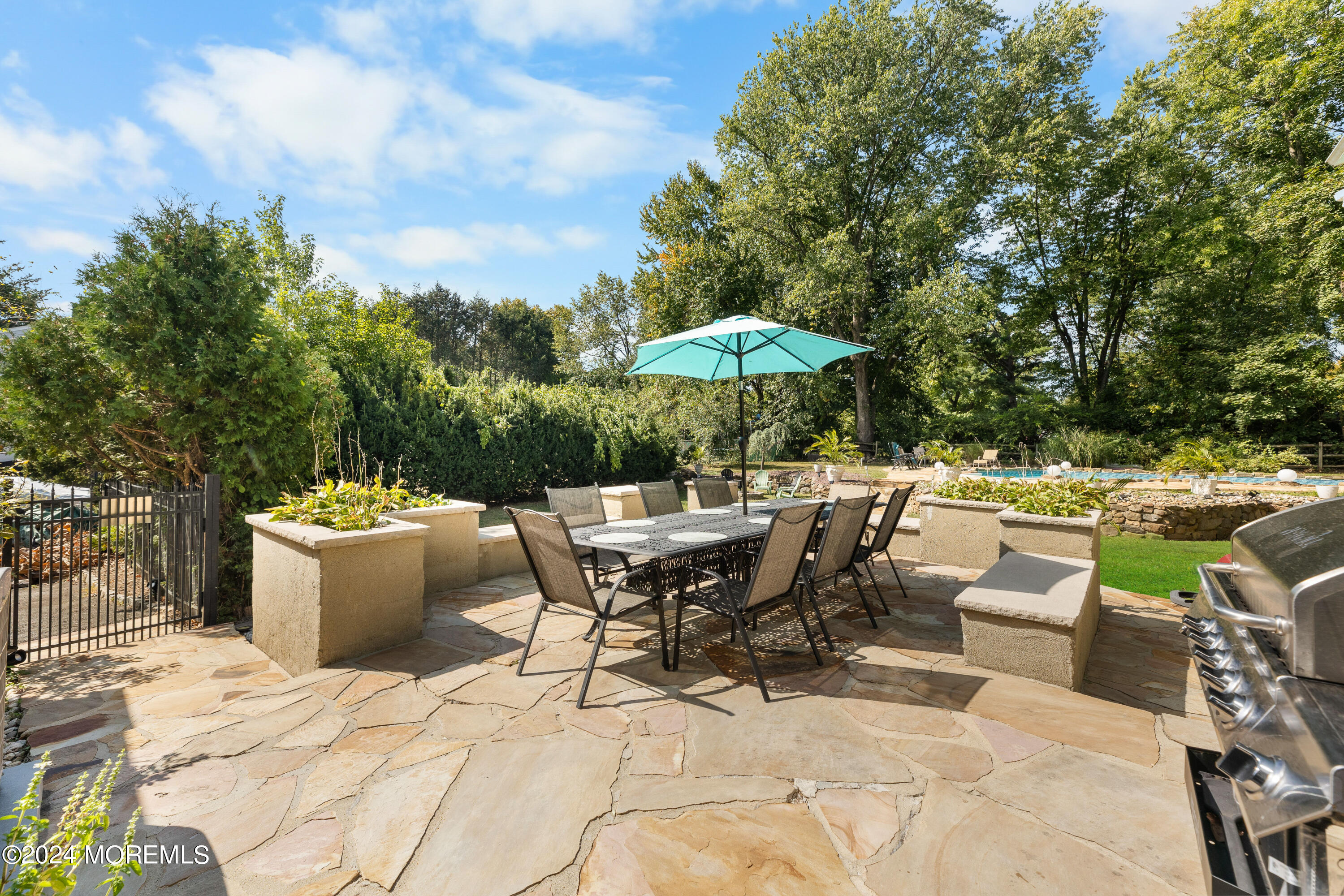 743 Colts Neck Road Freehold, NJ 07728 - Photo 22 of 49 743ColtsNeckRd-Patio yard view