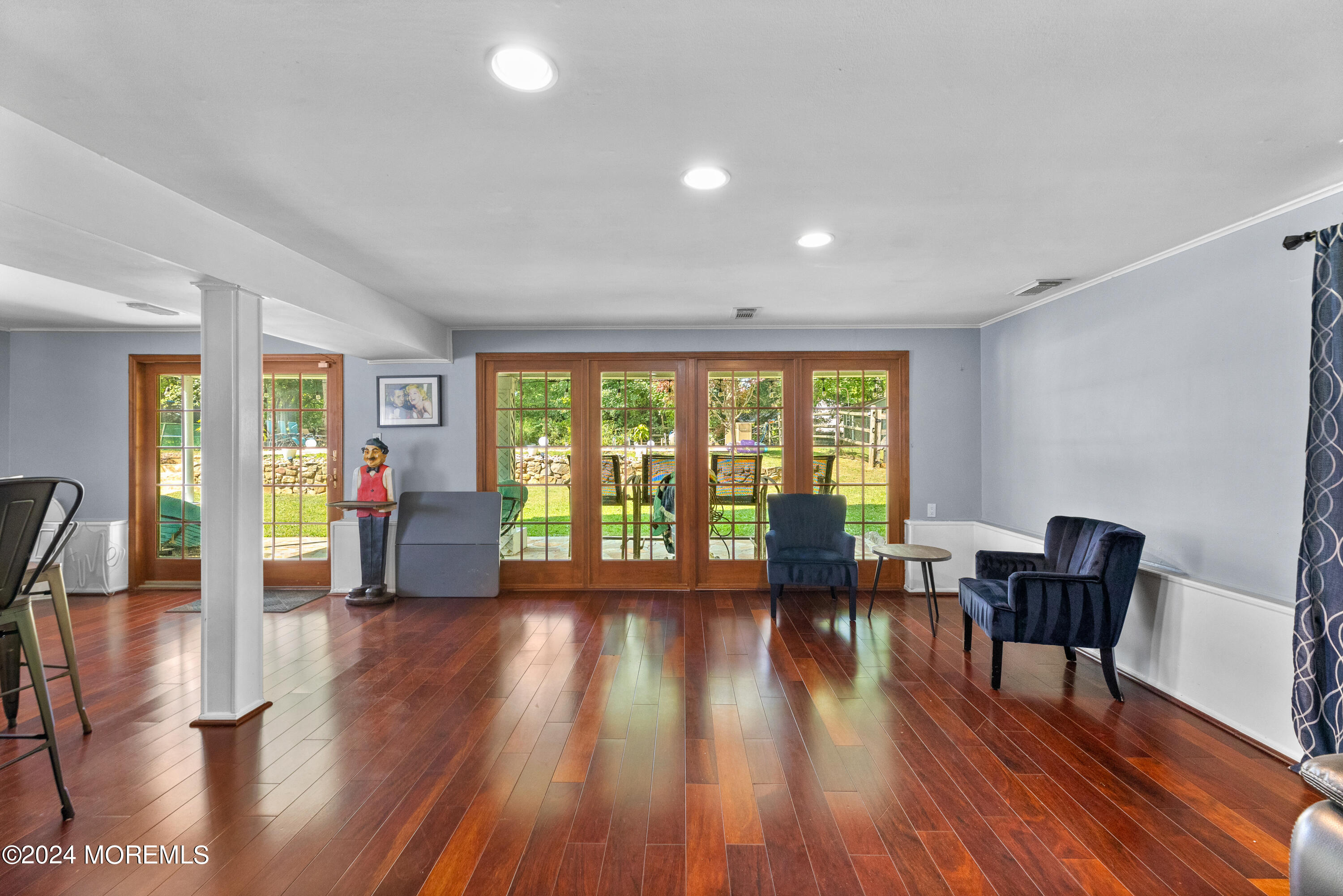 743 Colts Neck Road Freehold, NJ 07728 - Photo 42 of 49 743ColtsNeckRd-lower level view to yard