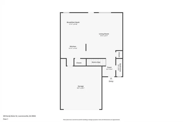 $2,050 | 309 Hardy Water Drive Southeast, Lawrenceville, GA 30045