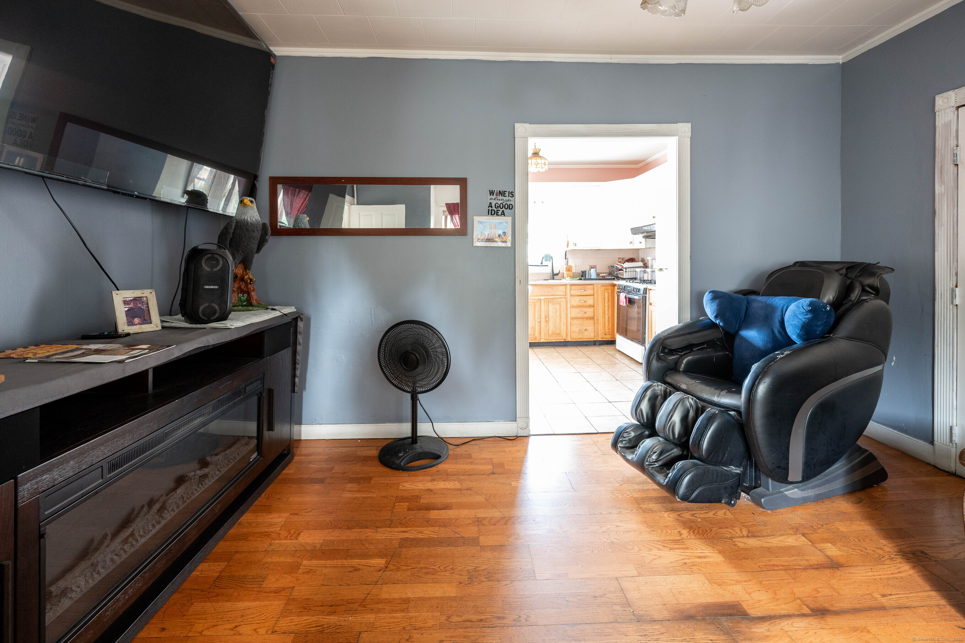 5 Patch Street Danbury, CT 06810 - Photo 17 of 21 a living room with furniture and a fireplace
