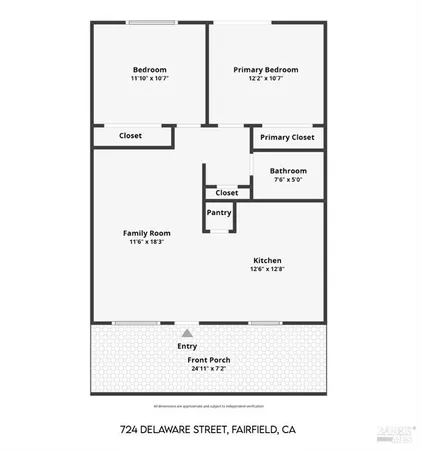 $875,000 | 724 Delaware Street, Fairfield, CA 94533