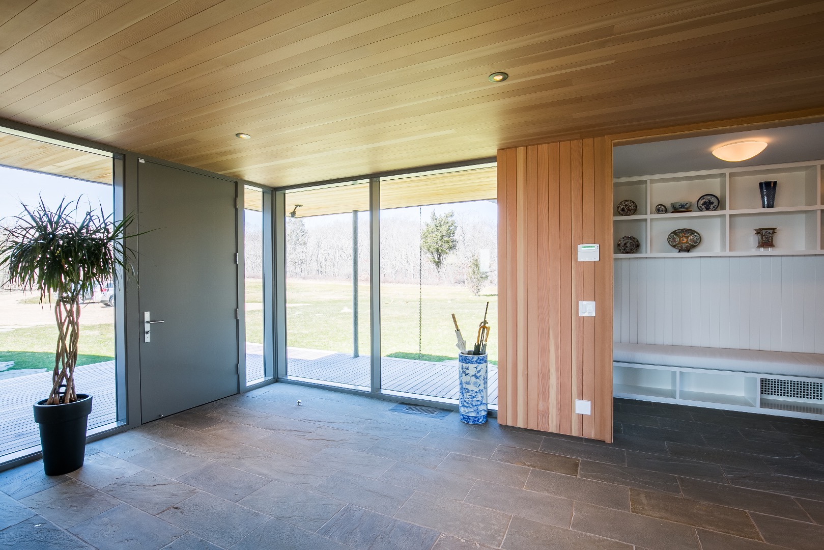 657 Scrubby Neck Road West Tisbury, MA 02568 - Photo 8 of 25 Foyer with mudroom