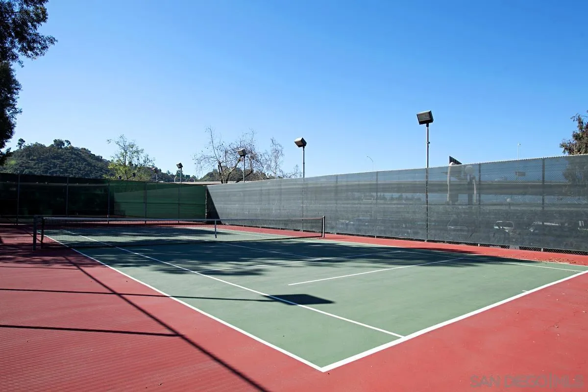 5906 Rancho Mission Road, Unit 5 San Diego, CA 92108 - Photo 31 of 33 a view of a tennis court