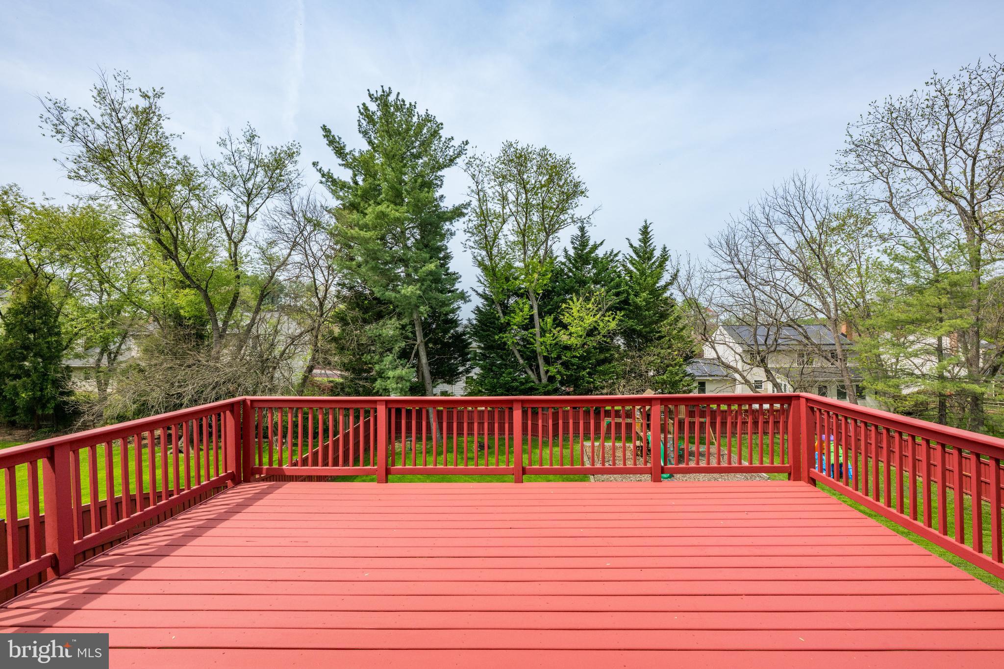 409 Midsummer Drive Gaithersburg, MD 20878 - Photo 17 of 41 a view of deck with wooden floor and fence