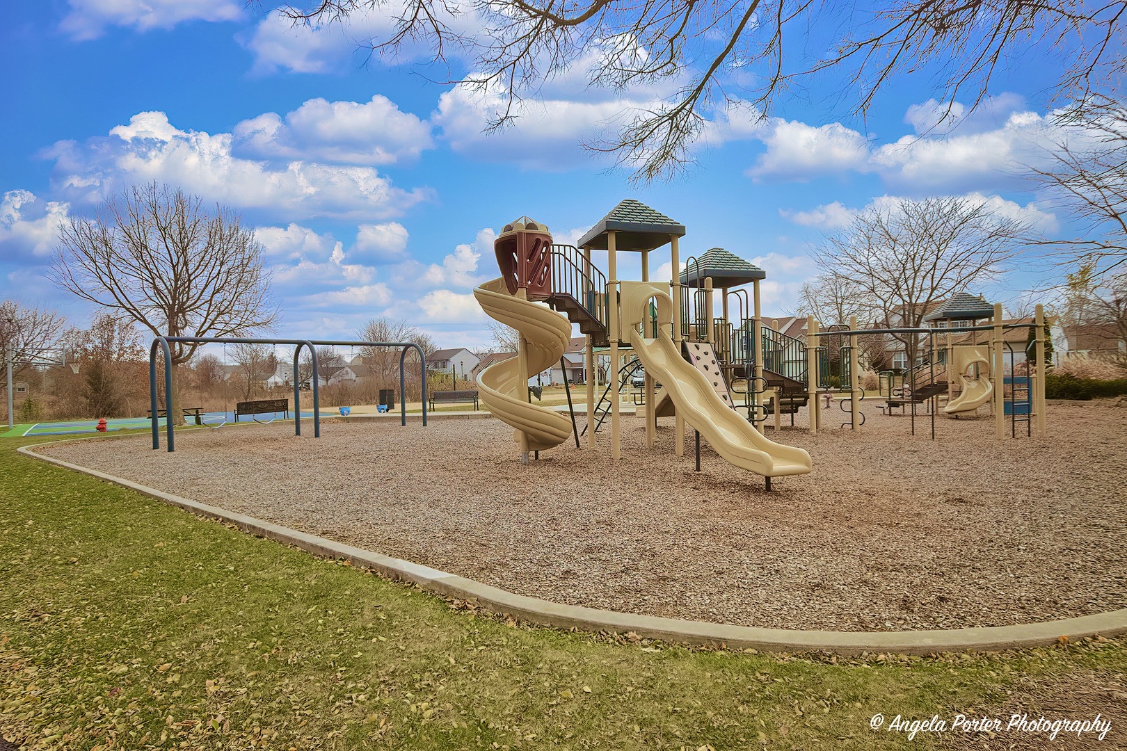 360 Tower Drive Hainesville, IL 60030 - Photo 22 of 22 a view of a yard with a slide