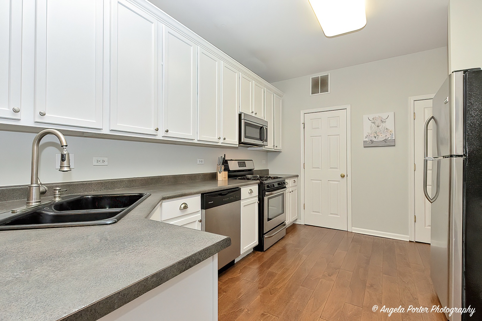 360 Tower Drive Hainesville, IL 60030 - Photo 6 of 22 a kitchen with cabinets and stainless steel appliances