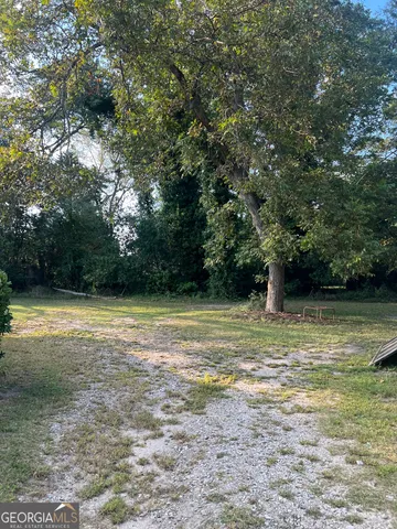 a view of a green yard
