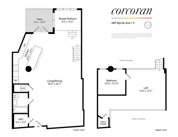 $1,250,000 | 689 Myrtle Avenue, Unit 1I | Bedford-Stuyvesant