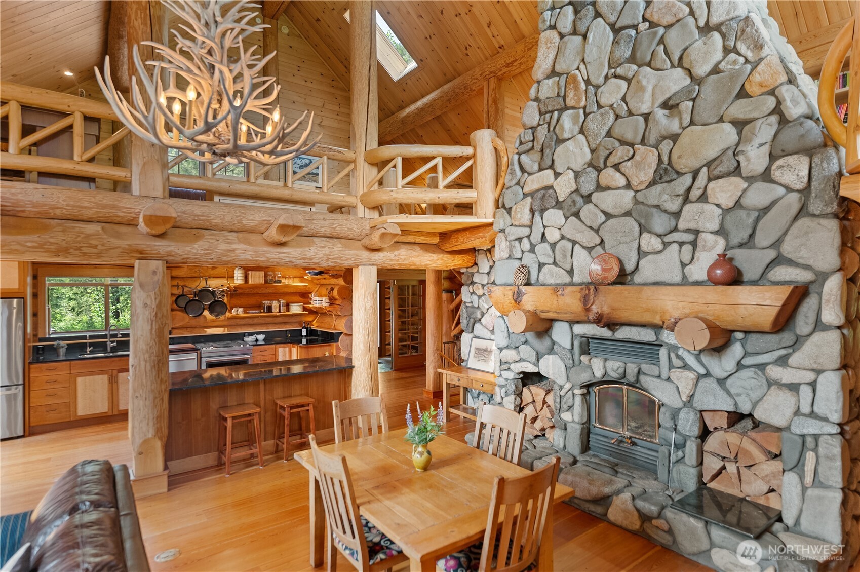 116 Lost River Road Mazama, WA 98833 - Photo 12 of 40 a view of a chairs and table in a patio
