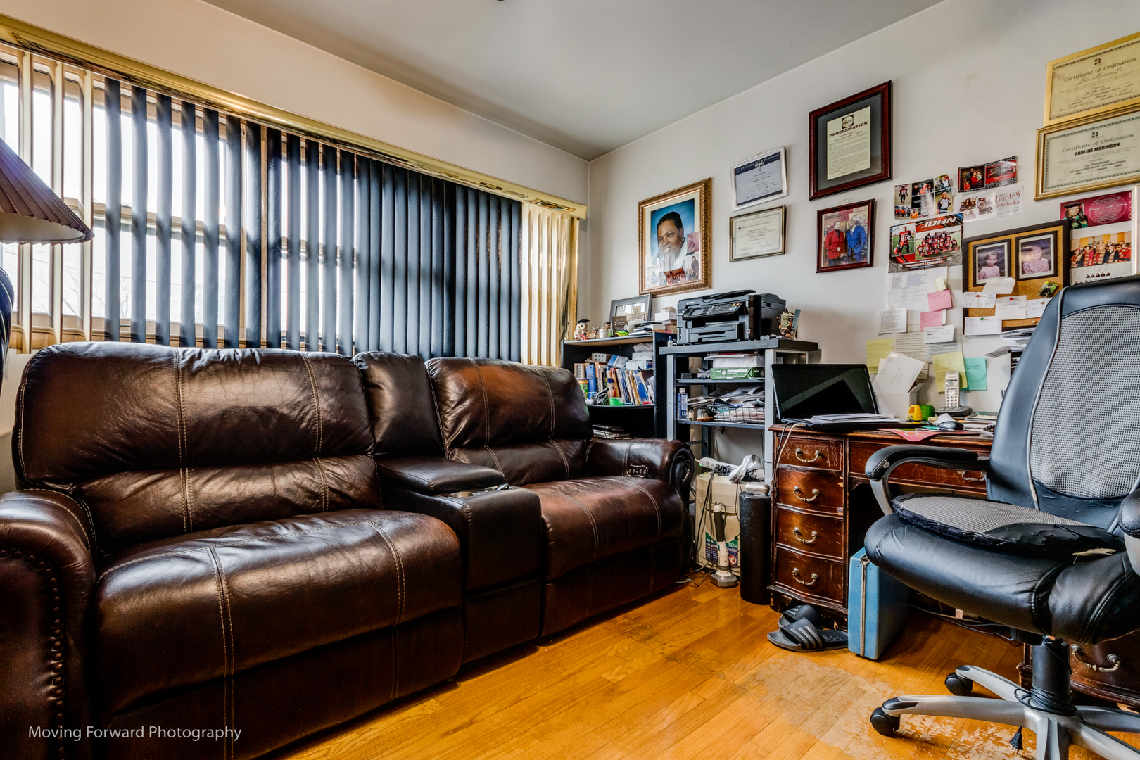 Undisclosed Address Chicago, IL 60652 - Photo 13 of 15 a living room with furniture and a flat screen tv
